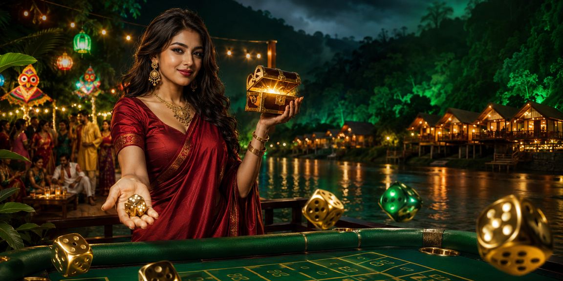 বান্দরবানে পহেলা বৈশাখে dhk ডাইস গেম খেলছেন একজন ব্যবহারকারী