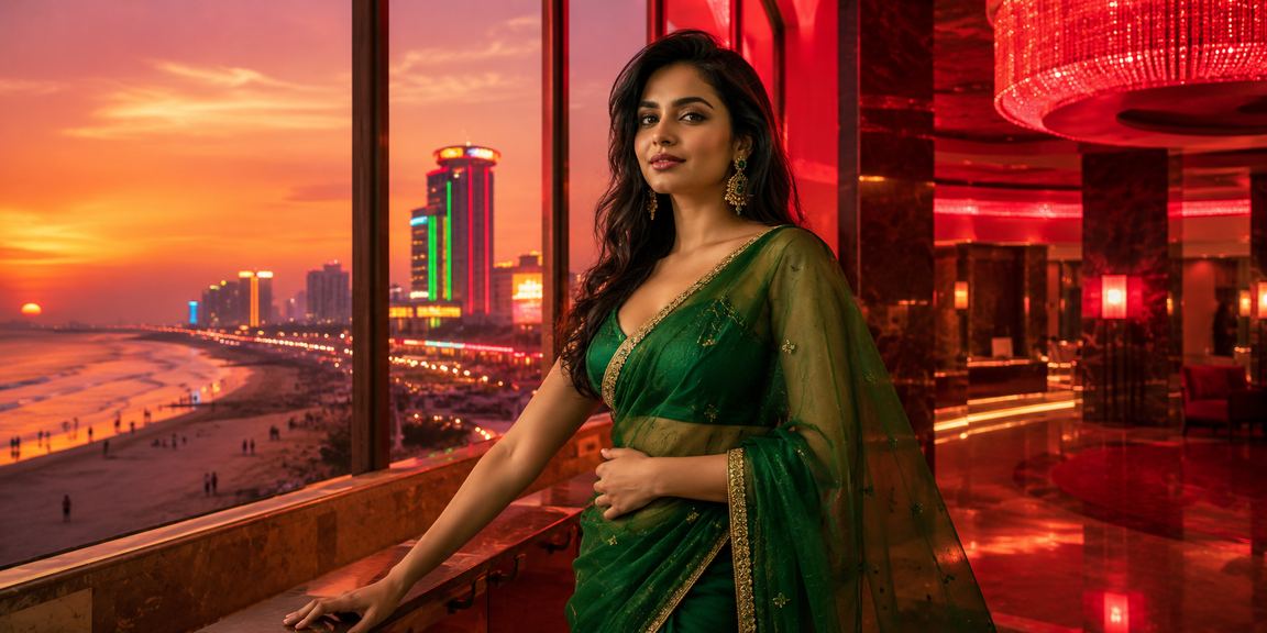 চট্টগ্রামে শাড়ি পরিহিত নারী মোবাইলে বিনোদন প্ল্যাটফর্ম উপভোগ করছেন