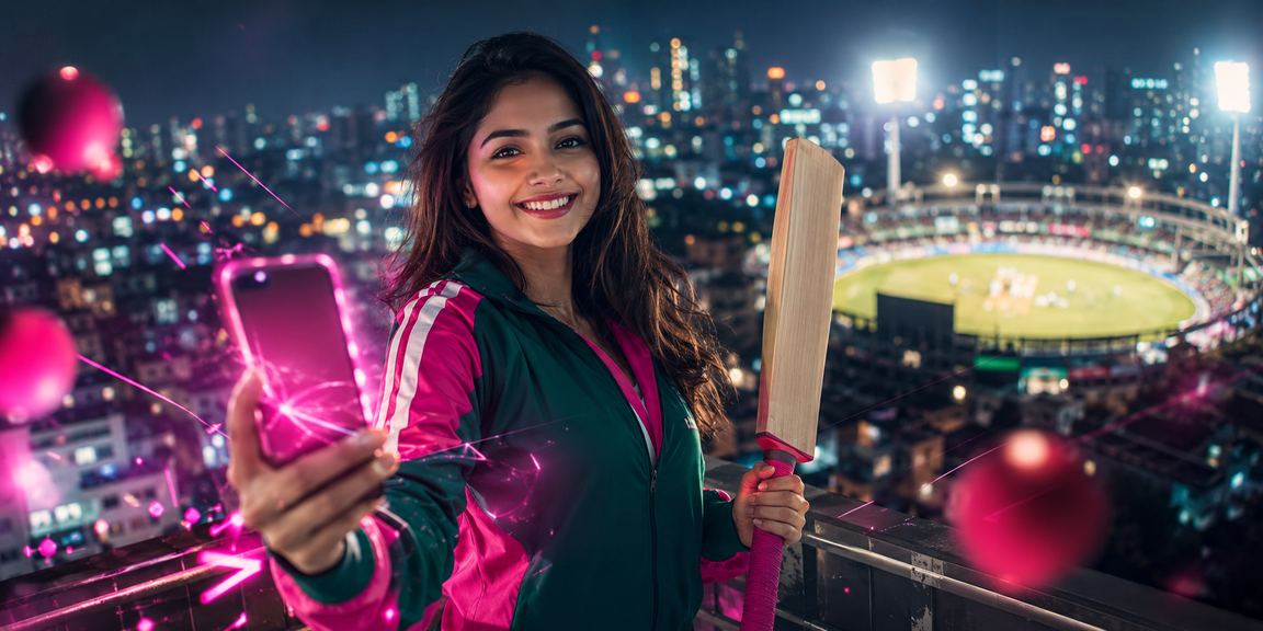 রংপুরে ক্রিকেট বেটিং মোবাইল অ্যাপে উপভোগ করছেন একজন ব্যবহারকারী