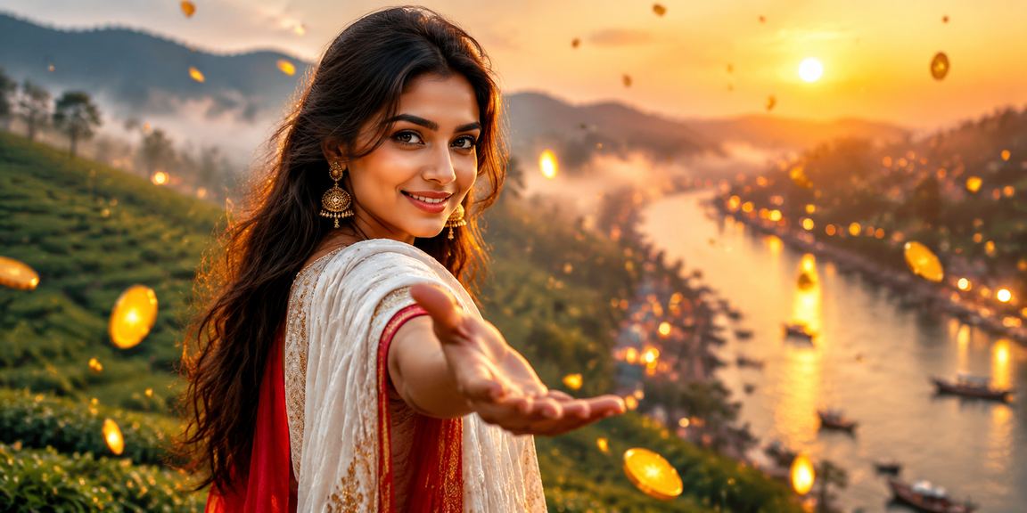সিলেটের চা বাগানে বসে dhk বেটিং টিপস পড়ছেন একজন ব্যবহারকারী