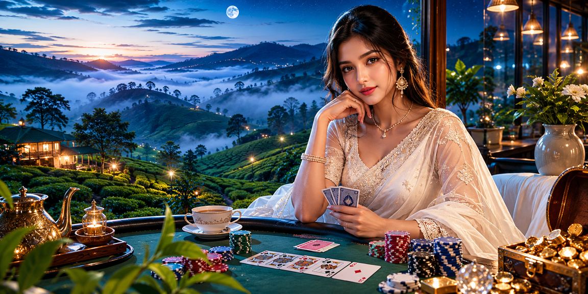 সিলেটের চা বাগানের পরিবেশে পোকার গেমের আনন্দ উপভোগ